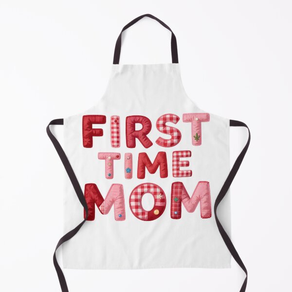 Item preview, FIRST TIME MOM - IN FAUX LETTERING designed and sold by AlexOBrienArt.