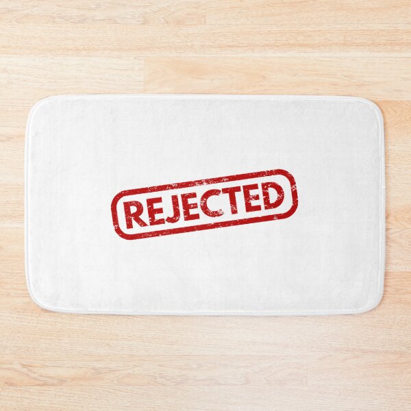 Item preview, Red Rejected Rubber Stamp Icon designed and sold by Creatby7030.