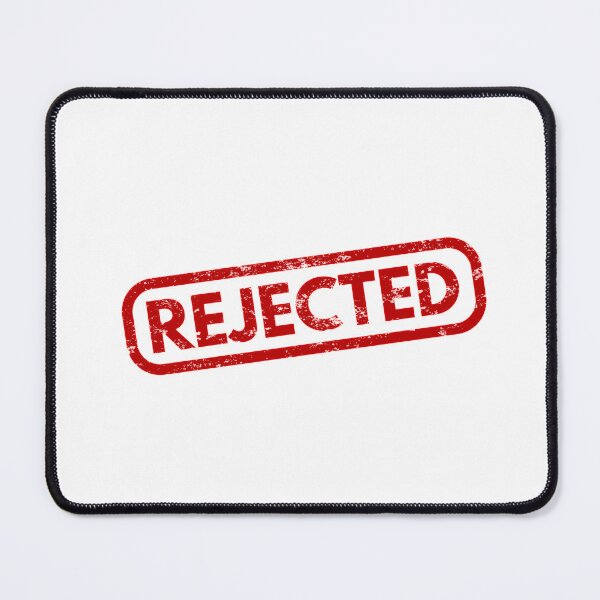 Item preview, Red Rejected Rubber Stamp Icon designed and sold by Creatby7030.