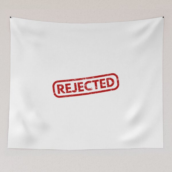 Item preview, Red Rejected Rubber Stamp Icon designed and sold by Creatby7030.