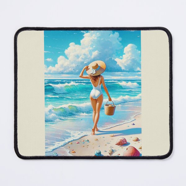 Item preview, COLLECTING SEA SHELLS AT THE BEACH 3 designed and sold by Tammera.