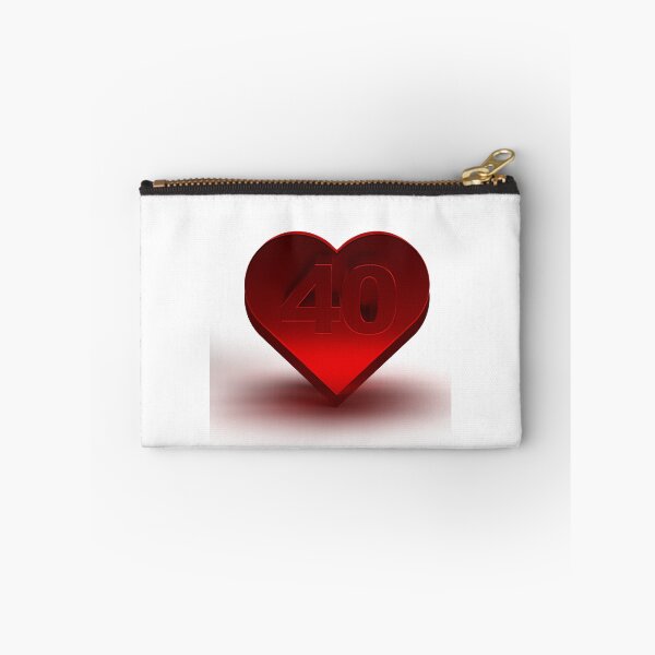 Item preview, Red Heart 40th Anniversary or Birthday Icon designed and sold by Creatby7030.
