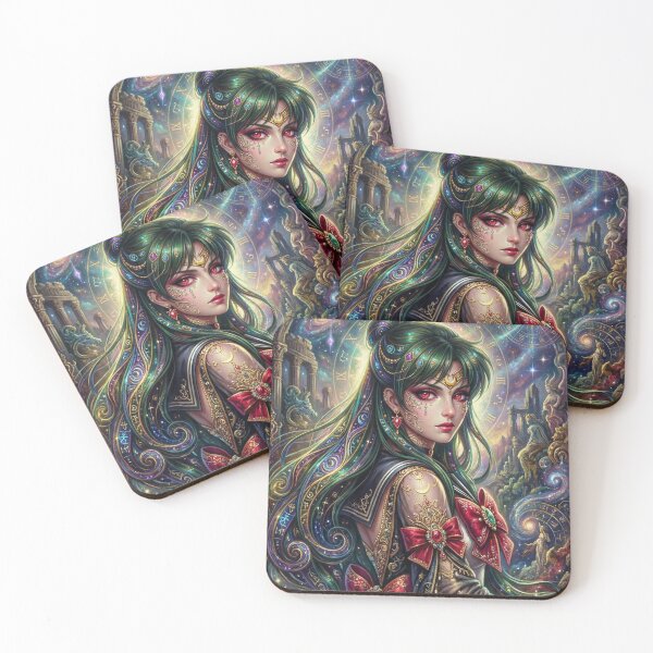 Item preview, Sailor Pluto in the style of Moreau designed and sold by Solace Sparkles.
