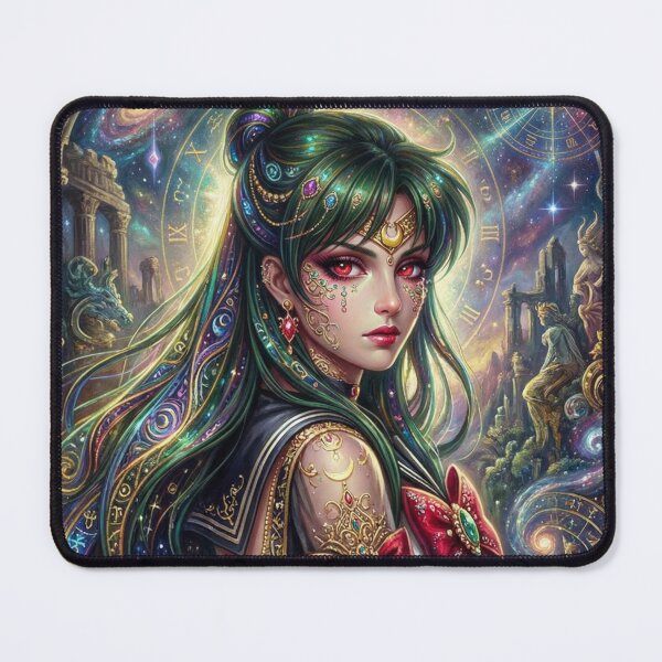 Item preview, Sailor Pluto in the style of Moreau designed and sold by Solace Sparkles.