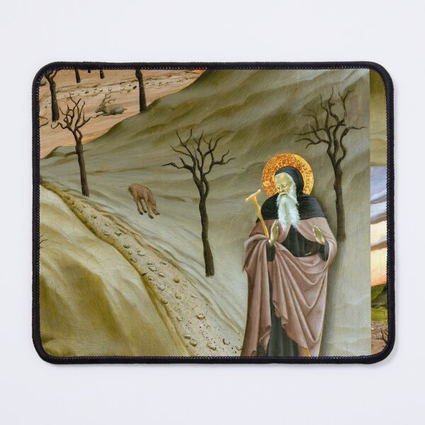 Item preview, Saint Anthony the Abbot in the Wilderness designed and sold by Jon-Baran.