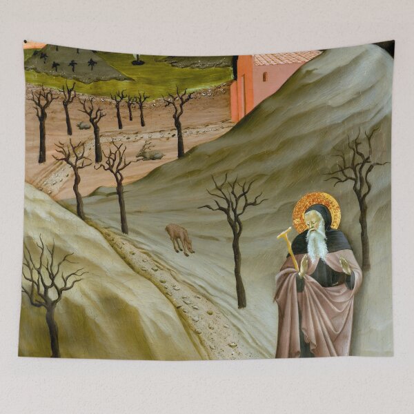 Item preview, Saint Anthony the Abbot in the Wilderness designed and sold by Jon-Baran.