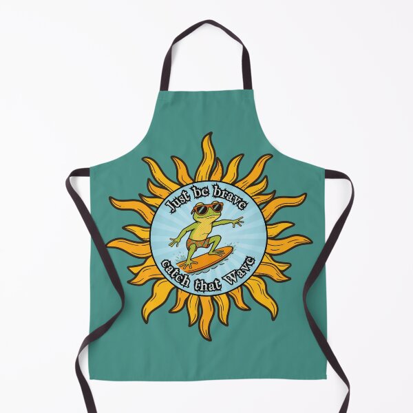 Item preview, Just be brave, Catch that Wave Gecko designed and sold by joztees.