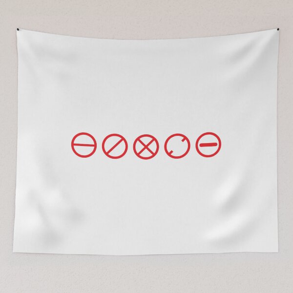 Item preview, Collection of Red Stop and No Entry Symbols designed and sold by Creatby7030.