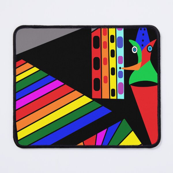 Item preview, Colorful Rainbow Clown Face – Circus & Carnival Art designed and sold by oceantospace.