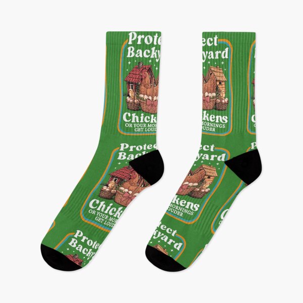 Item preview, Protect Backyard Chickens Vintage Retro Farmhouse designed and sold by Dmetalx Art Apparel.