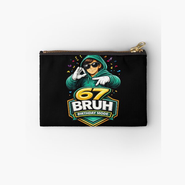 Item preview, 67 Bruh Birthday Mode Funny 6 7 Meme Party  designed and sold by AmazingLoveArt.