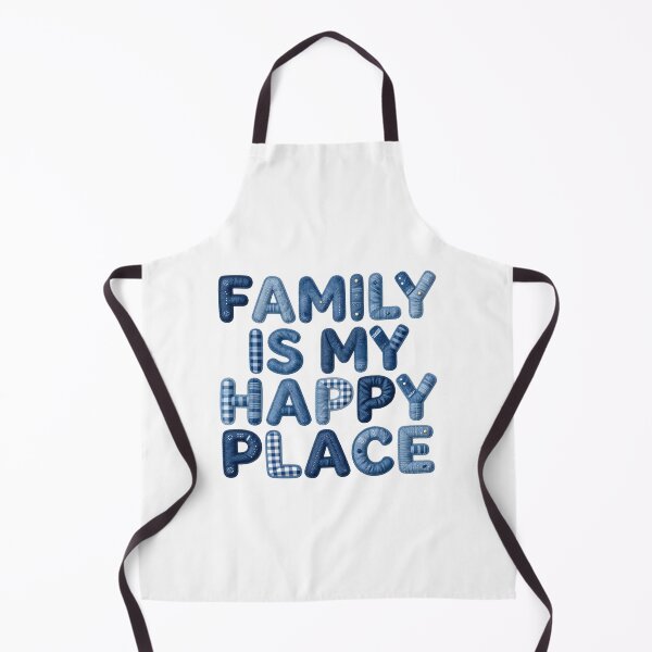 Item preview, FAMILY IS MY HAPPY PLACE - IN FAUX LETTERING designed and sold by AlexOBrienArt.