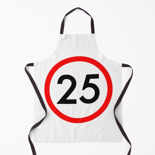 Item preview, 25 Speed Limit Traffic Sign designed and sold by Creatby7030.