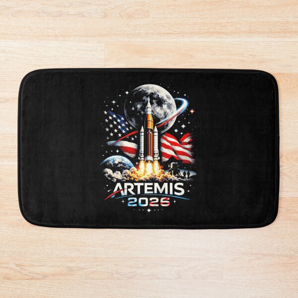 Item preview, Artemis 2026 American Rocket Launch To The Moon Landing designed and sold by AmazingLoveArt.