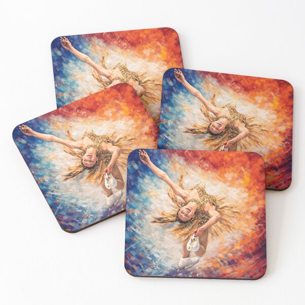 Item preview, Figure Skating Spin – Dynamic Dance Design - Alysa Liu  designed and sold by origin-arthouse.