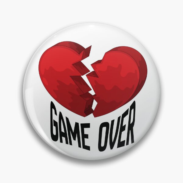 Item preview, GAME OVER end of love designed and sold by Inspiration1970.
