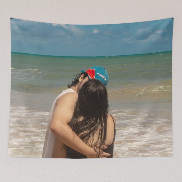 Item preview, romantic couple on the beach designed and sold by felipequeiroz.