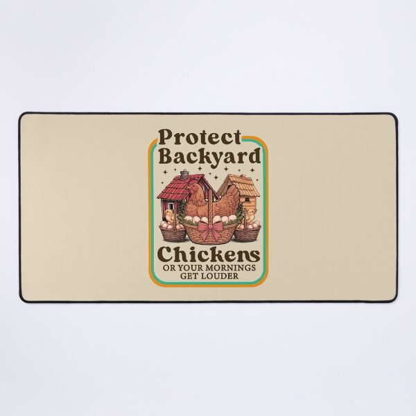 Item preview, Protect Backyard Chickens Vintage Retro Farmhouse designed and sold by Dmetalx Art Apparel.