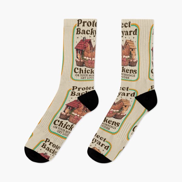 Item preview, Protect Backyard Chickens Vintage Retro Farmhouse designed and sold by Dmetalx Art Apparel.