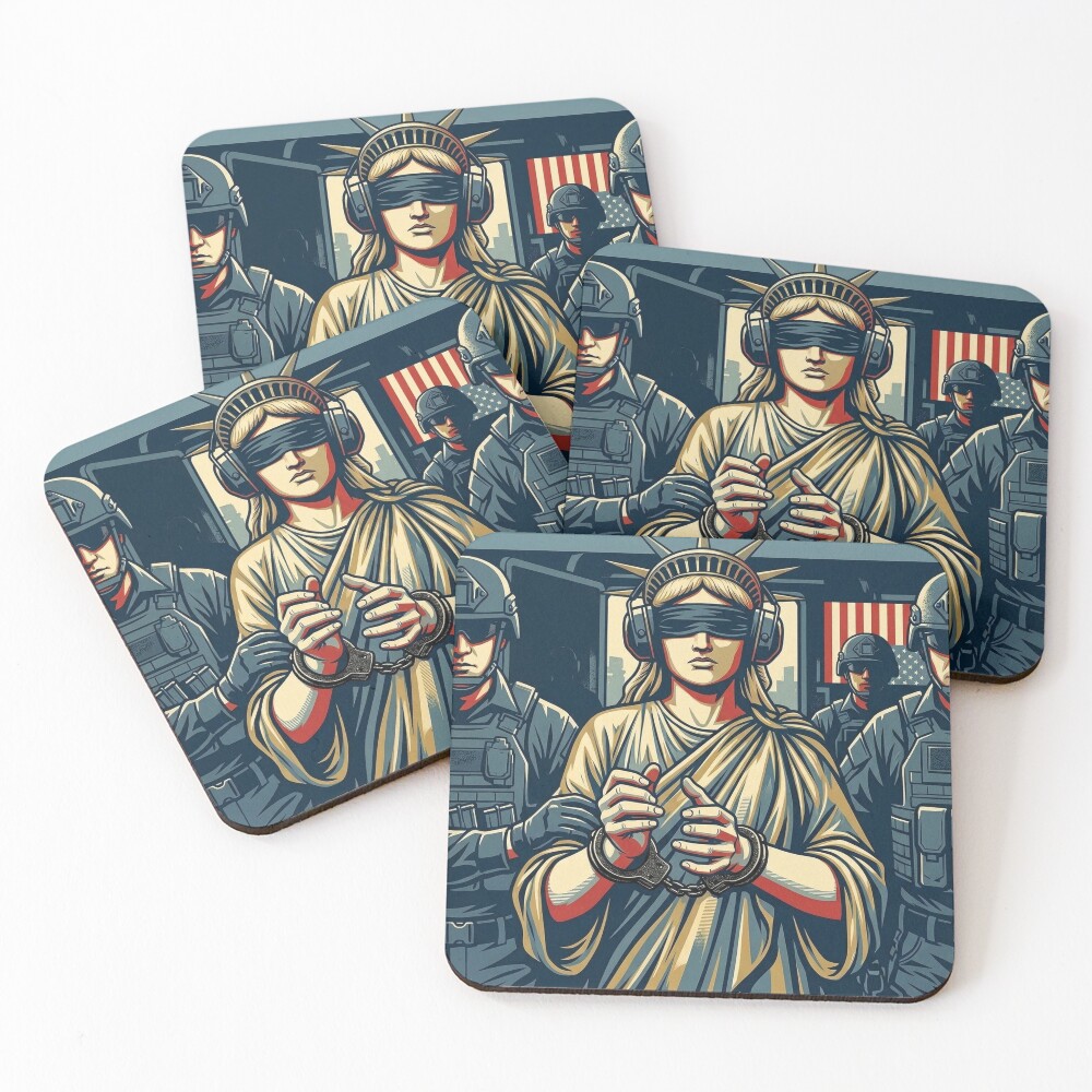 Item preview, Coasters (Set of 4) designed and sold by Common-Thread.