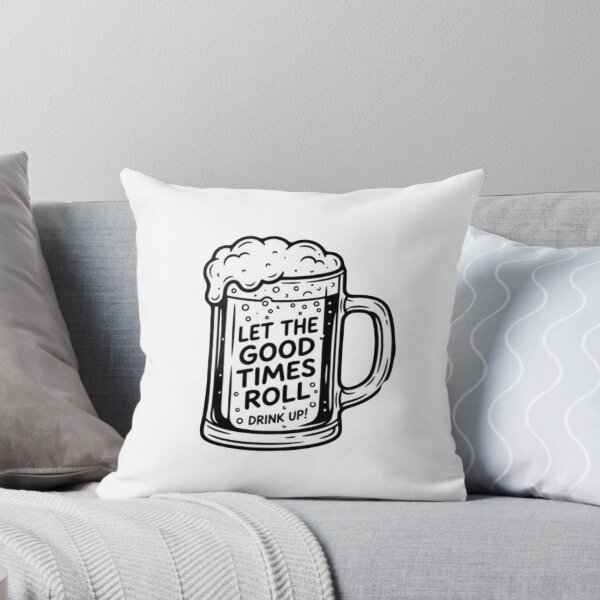 Item preview, Let The Good Times Roll Beer Mug Illustration designed and sold by Lura busah.
