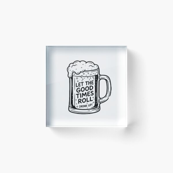 Item preview, Let The Good Times Roll Beer Mug Illustration designed and sold by Lura busah.