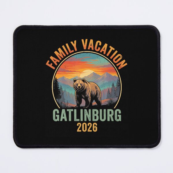 Item preview, Bear Souvenir Family Vacation Tennessee Gatlinburg 2026 designed and sold by AmazingLoveArt.