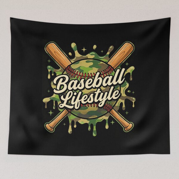 Item preview, Camo Baseball Life Style 101 Apparel Kids Drip Baseball Boys designed and sold by AmazingLoveArt.