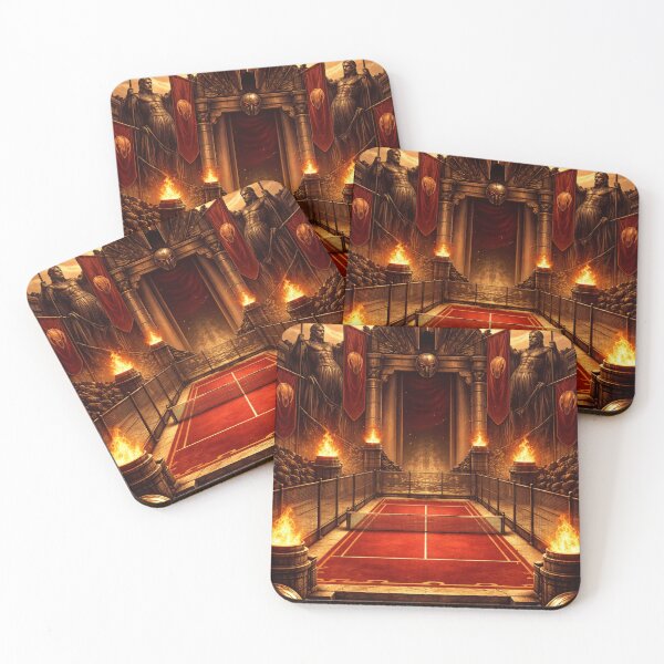 Item preview, Spartan Temple Padel Arena - Epic Cinematic Concept Art designed and sold by ticzla95.
