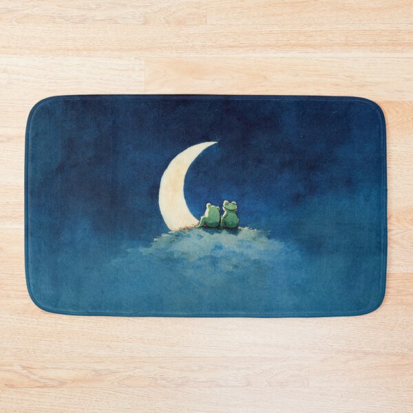 Item preview, Frogs sit under the moon designed and sold by anytka.