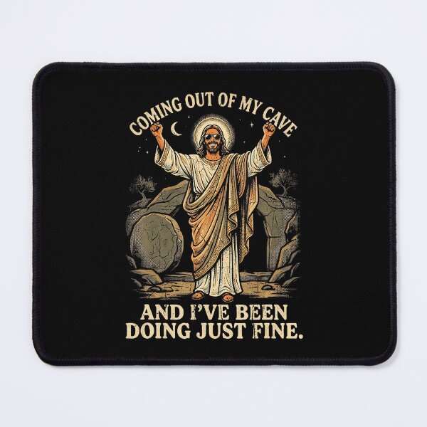 Item preview, Coming Out Of My Cave Shirt Jesus Christian Religion God designed and sold by AmazingLoveArt.