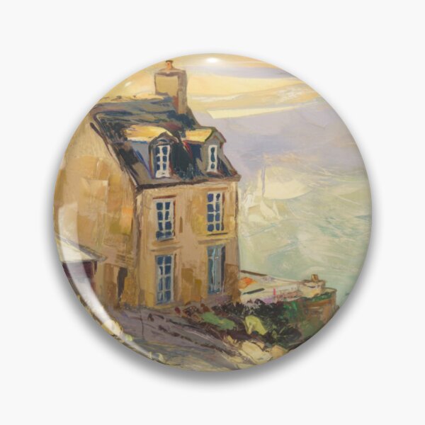 Item preview, French Coast | Britanny Coastline Painting designed and sold by CARRAANN.