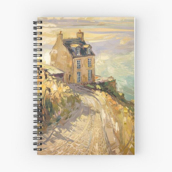 Item preview, French Coast | Britanny Coastline Painting designed and sold by CARRAANN.