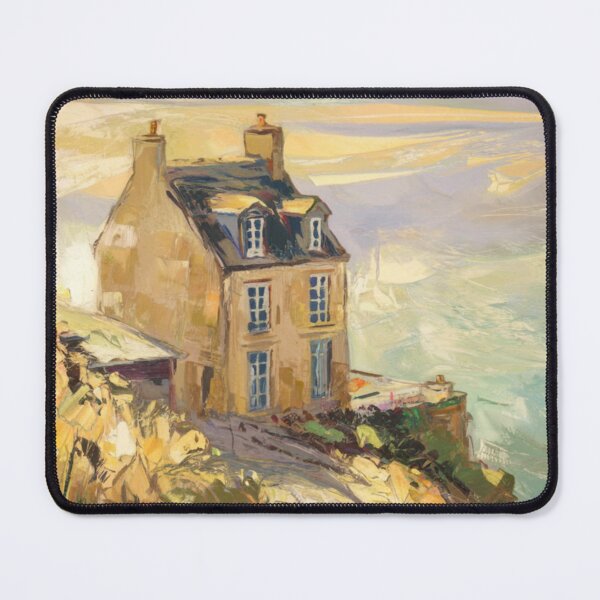 Item preview, French Coast | Britanny Coastline Painting designed and sold by CARRAANN.
