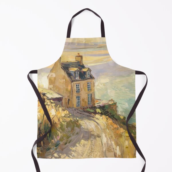 Item preview, French Coast | Britanny Coastline Painting designed and sold by CARRAANN.