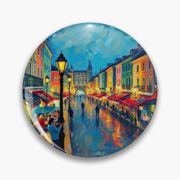 Artikelvorschau, Die Stadt Brighton im Stil von Renoir. entworfen und verkauft von oldMastersofart.