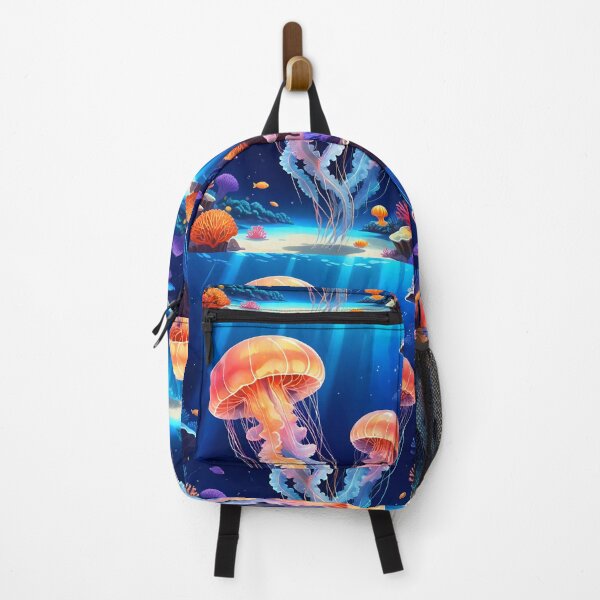 Item preview, Colorful Jellyfish Underwater designed and sold by artmaker7.