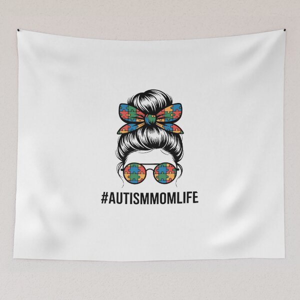 Item preview, autism mom life designed and sold by jkrphoto.