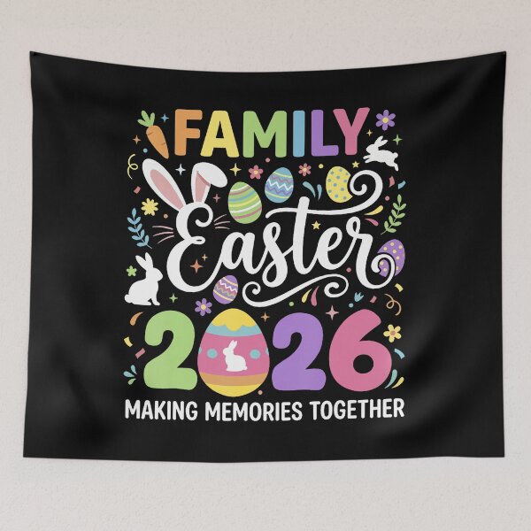 Item preview, Family Easter 2026 Making Memories Together Easter Day Kids designed and sold by AmazingLoveArt.