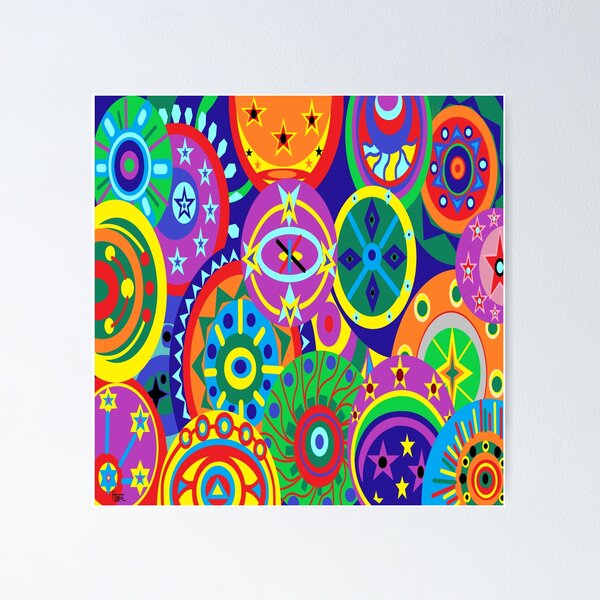 Item preview,  1968 Retro Vibes – Vintage 60s Pop Culture Design designed and sold by oceantospace.