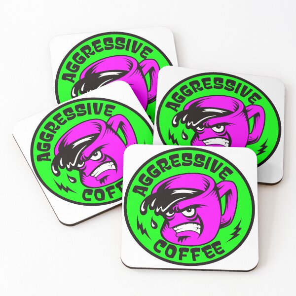 Item preview, Aggressive Coffee designed and sold by henrybosak.