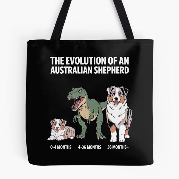 Artikelvorschau, Lustige Illustrationen von Australian Shepherds für Männer, Frauen und Liebhaber australischer Hunde. entworfen und verkauft von AmazingLoveArt.