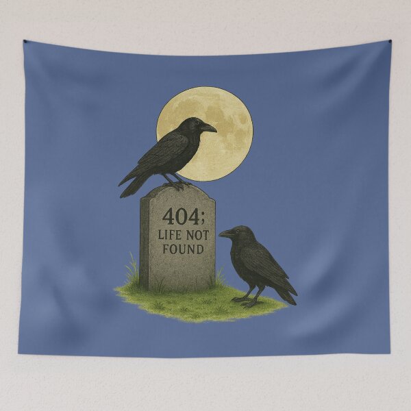 Item preview, 404; Life Not Found Grave designed and sold by PurrfectWhisper.