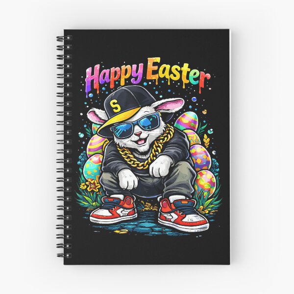 Item preview, Funny Happy Easter Bunny Cool Street Men Women Girls Boys designed and sold by AmazingLoveArt.