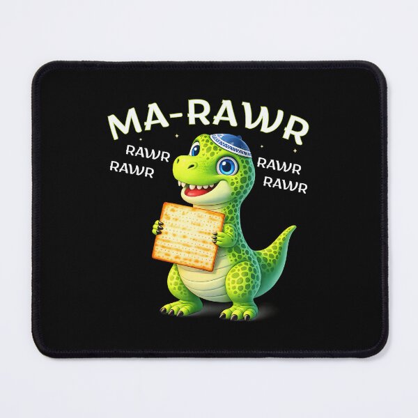 Item preview, Funny Passover Dinosaur Ma-Rawr Matzah Dino Kids Boys Girls designed and sold by AmazingLoveArt.