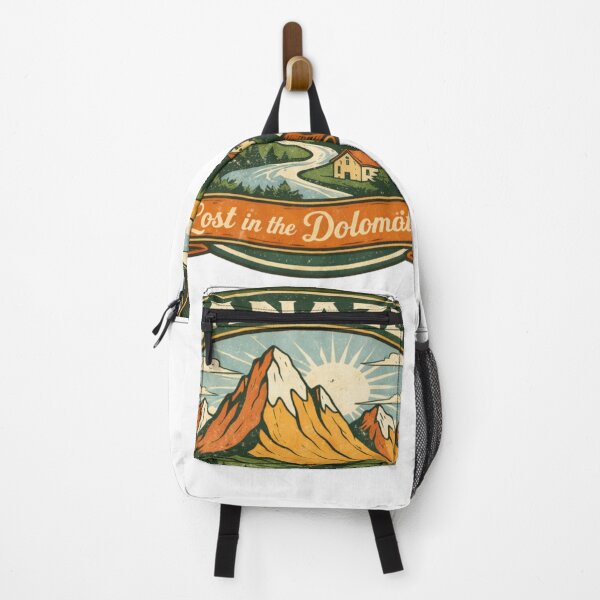 Item preview, Canazei Dolomites Vintage Travel Design – Lost in the Mountains designed and sold by RTchopy.