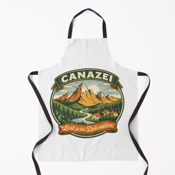 Item preview, Canazei Dolomites Vintage Travel Design – Lost in the Mountains designed and sold by RTchopy.