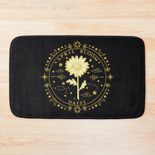 Item preview, April Birth Flower Daisy Mystical Emblem Graphic designed and sold by Kate Hyunsu Cho.