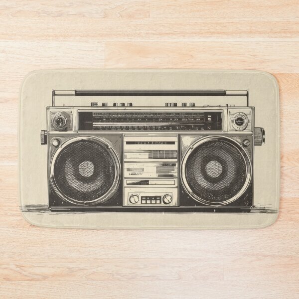 Item preview, A radio sits on a plain background designed and sold by anytka.