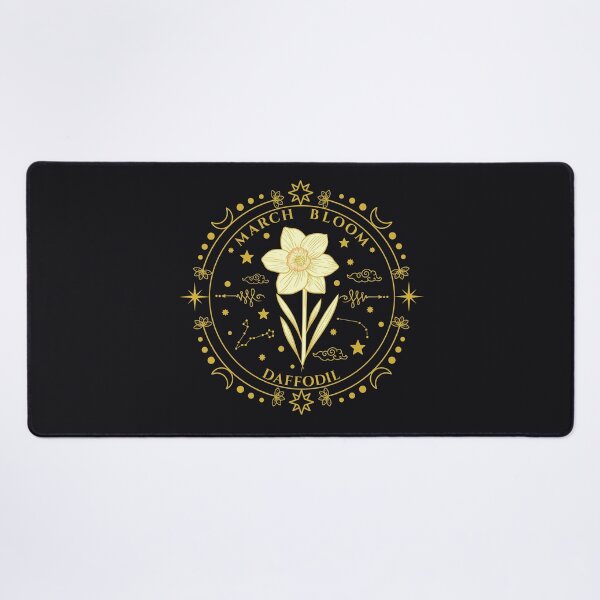 Item preview, March Birth Flower Daffodil Serenity Mystical Emblem Graphic designed and sold by Kate Hyunsu Cho.